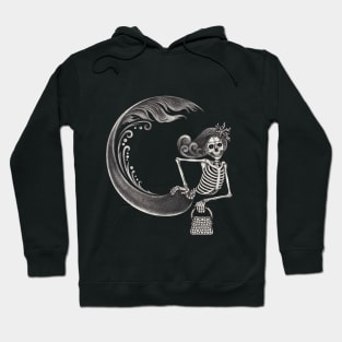 Mermaid skull. Hoodie